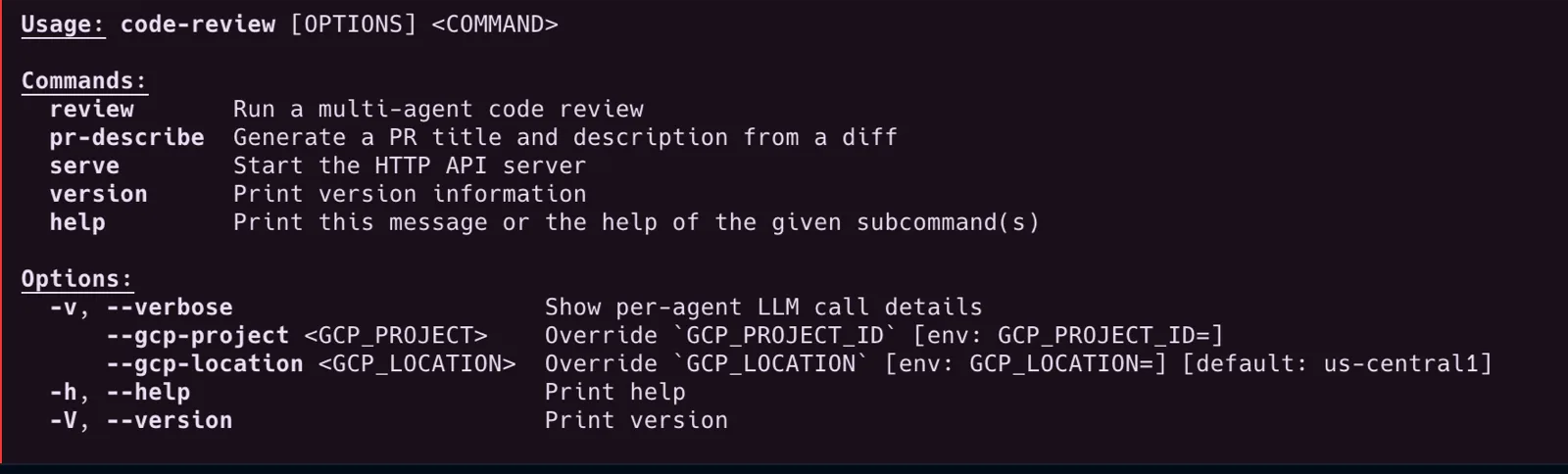 code review (rust) — preview